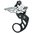 Shimano XTR FD-M985-E Top-Swing Umwerfer 2x10-fach
