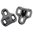 Look Keo Grip Pedalplatten - ARC- 4,5° (grau)